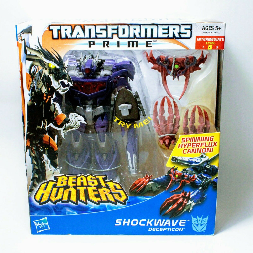 Transformers Prime Beast Hunters Shockwave - Decepticon Action